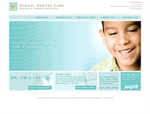 Tablet Screenshot of global-dental-care.com